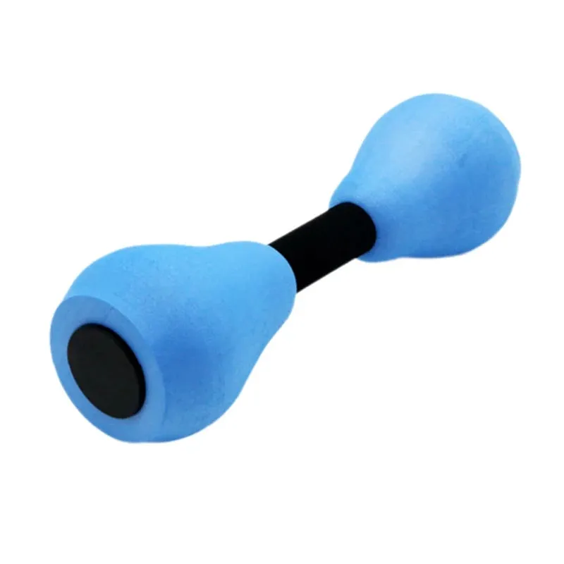 1 Pair Aquatic Exercise Dumbells Water Aerobic Exercise Foam Dumbbells Pool Resistance Swimming Training Water Sports