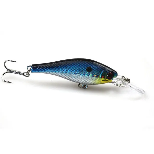 1Pcs 9cm 6.8g Wobbler Fishing Lure minnow Swimbait iscas artificiais para pesca crankbait Hard lures Bait Fishing Tackle WQ246