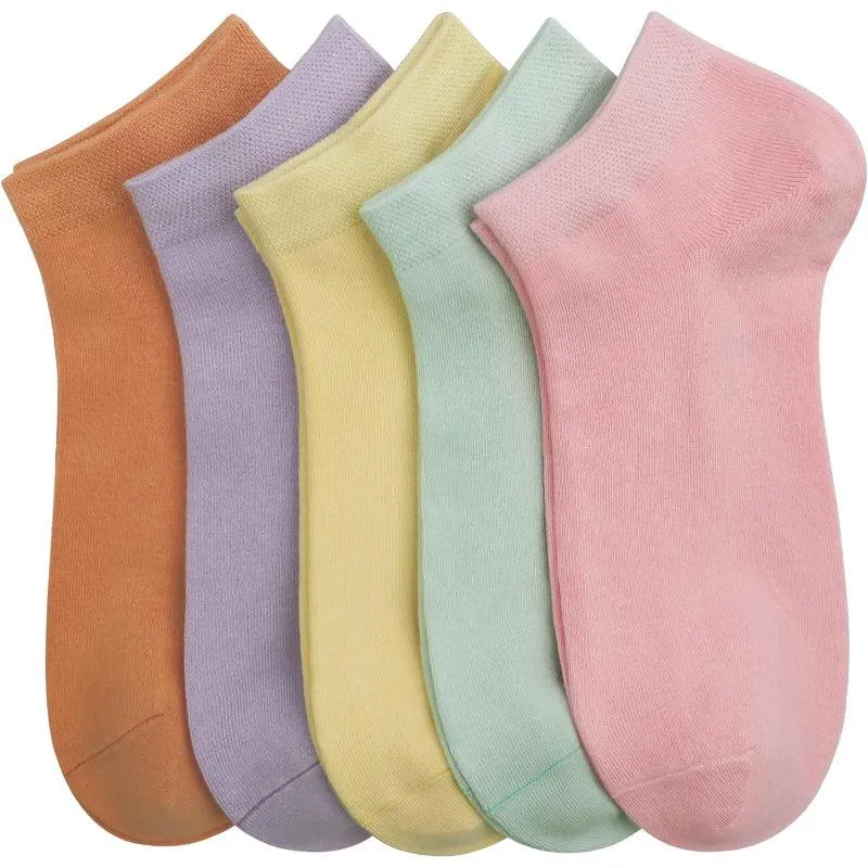 5 Pack Bamboo Antimicrobial Socks