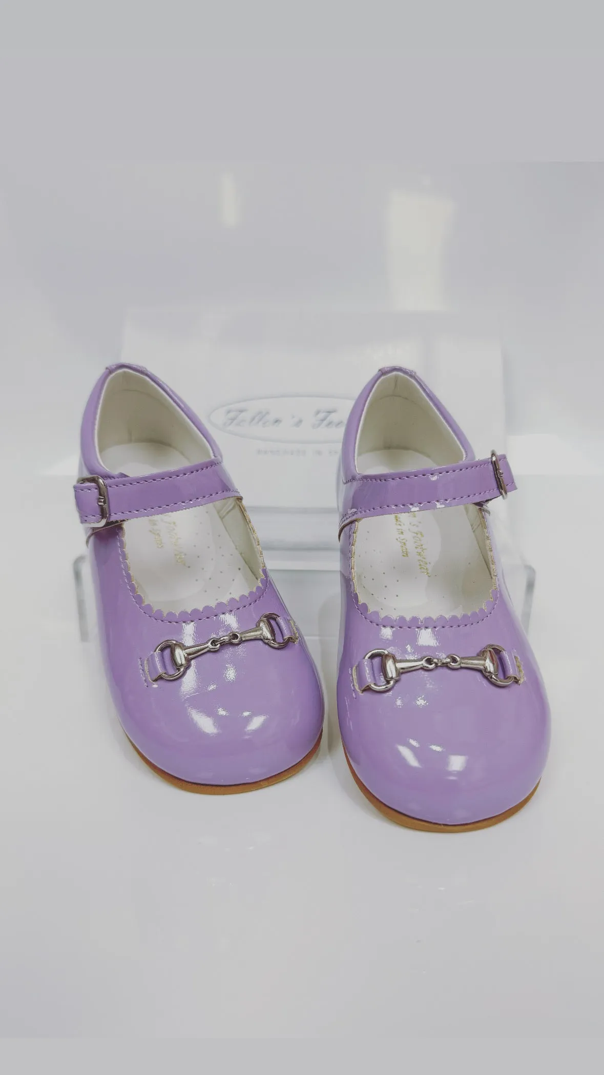 6270-2 Lilac Shoe with Horsebit Buckle