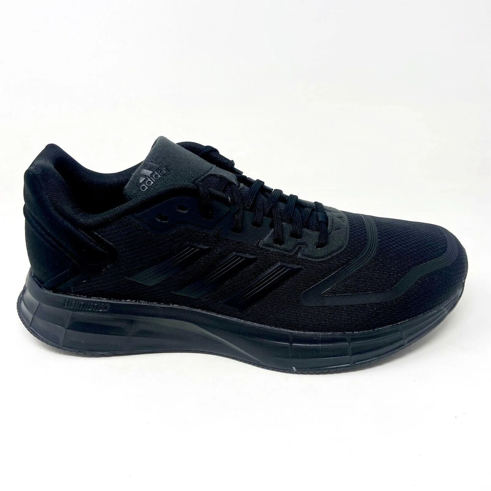 Adidas Duramo 10 Solid Core Black Mens Running Shoes Sneakers GW8342