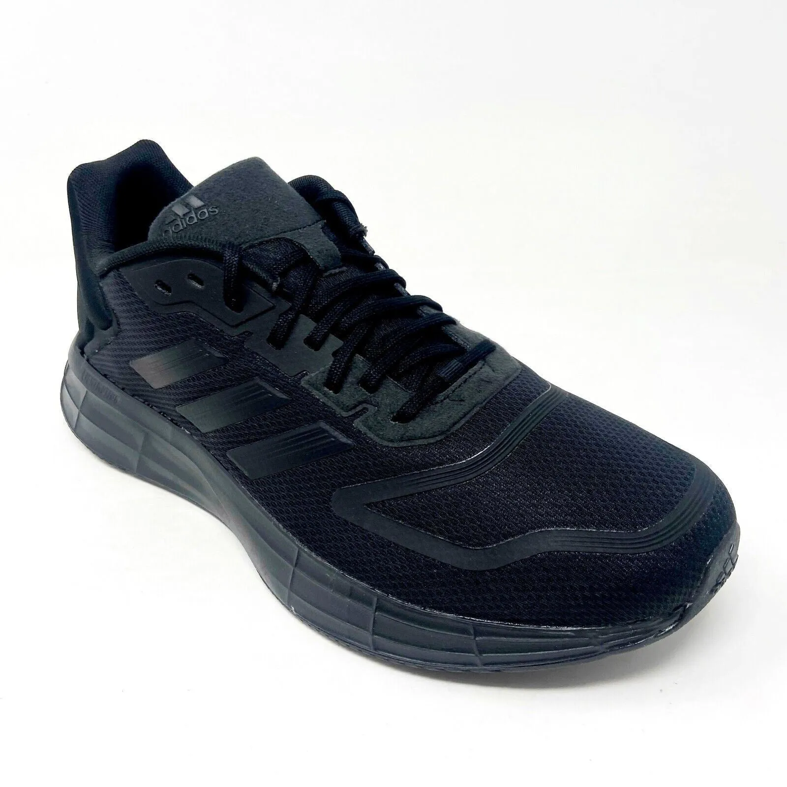 Adidas Duramo 10 Solid Core Black Mens Running Shoes Sneakers GW8342