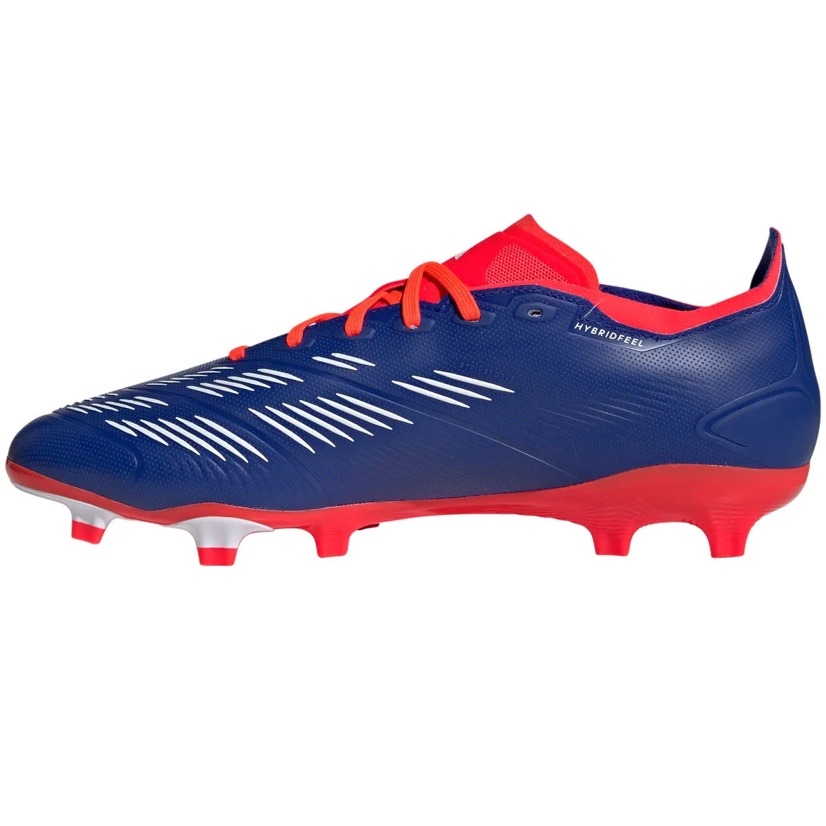 adidas Predator League FG Football Boots - Adult - Lucid Blue/White/Solar Red