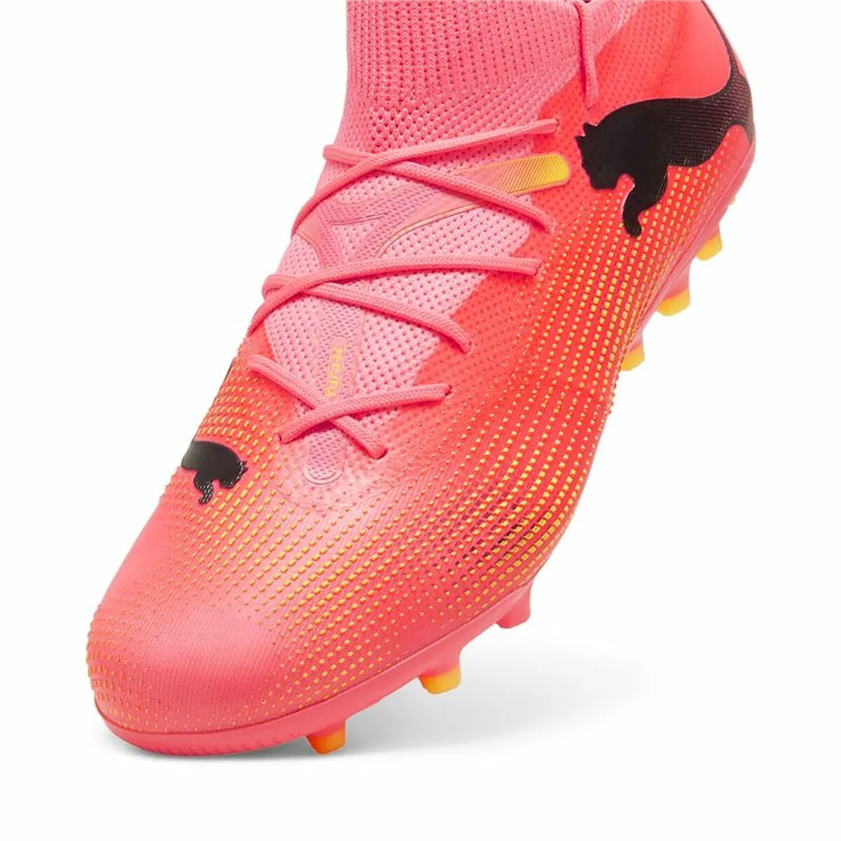 Adult's Multi-stud Football Boots Puma FUTURE 7 MATCH MG Sunset Glow Red