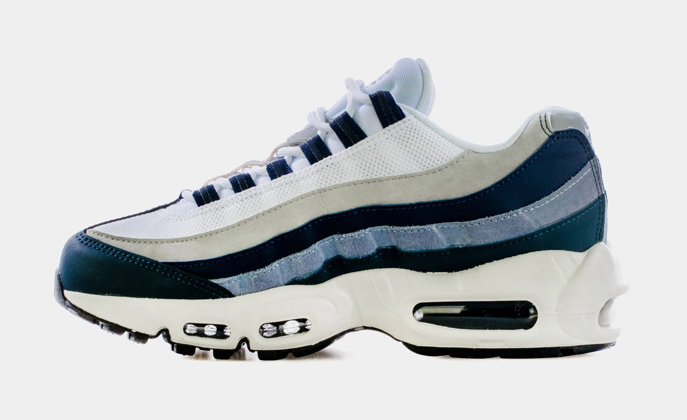 Air Max 95 Recraft Grade School Lifestyle Shoes (Blue/White)