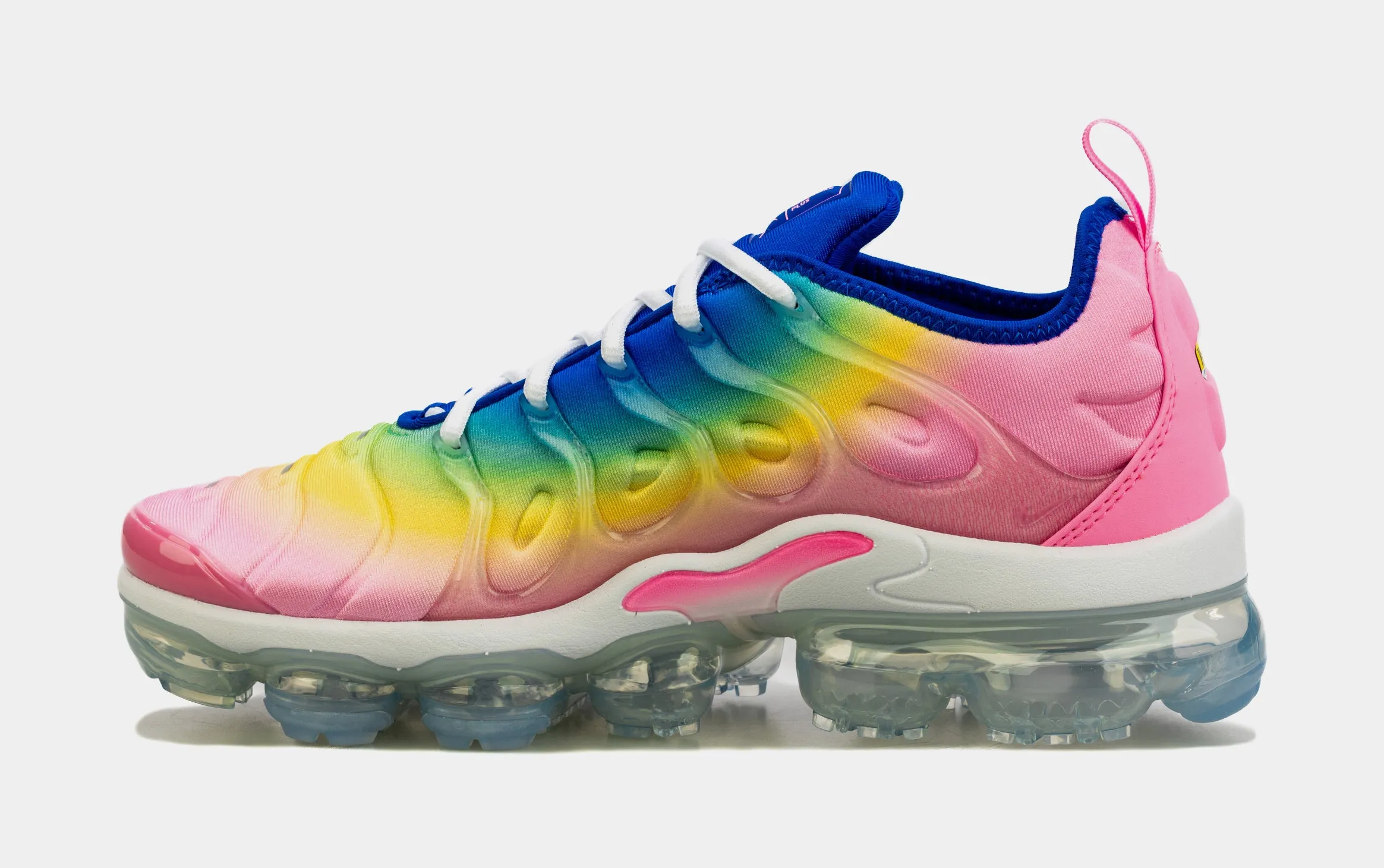 Air VaporMax Plus Womens Running Shoes (Pink/Blue)