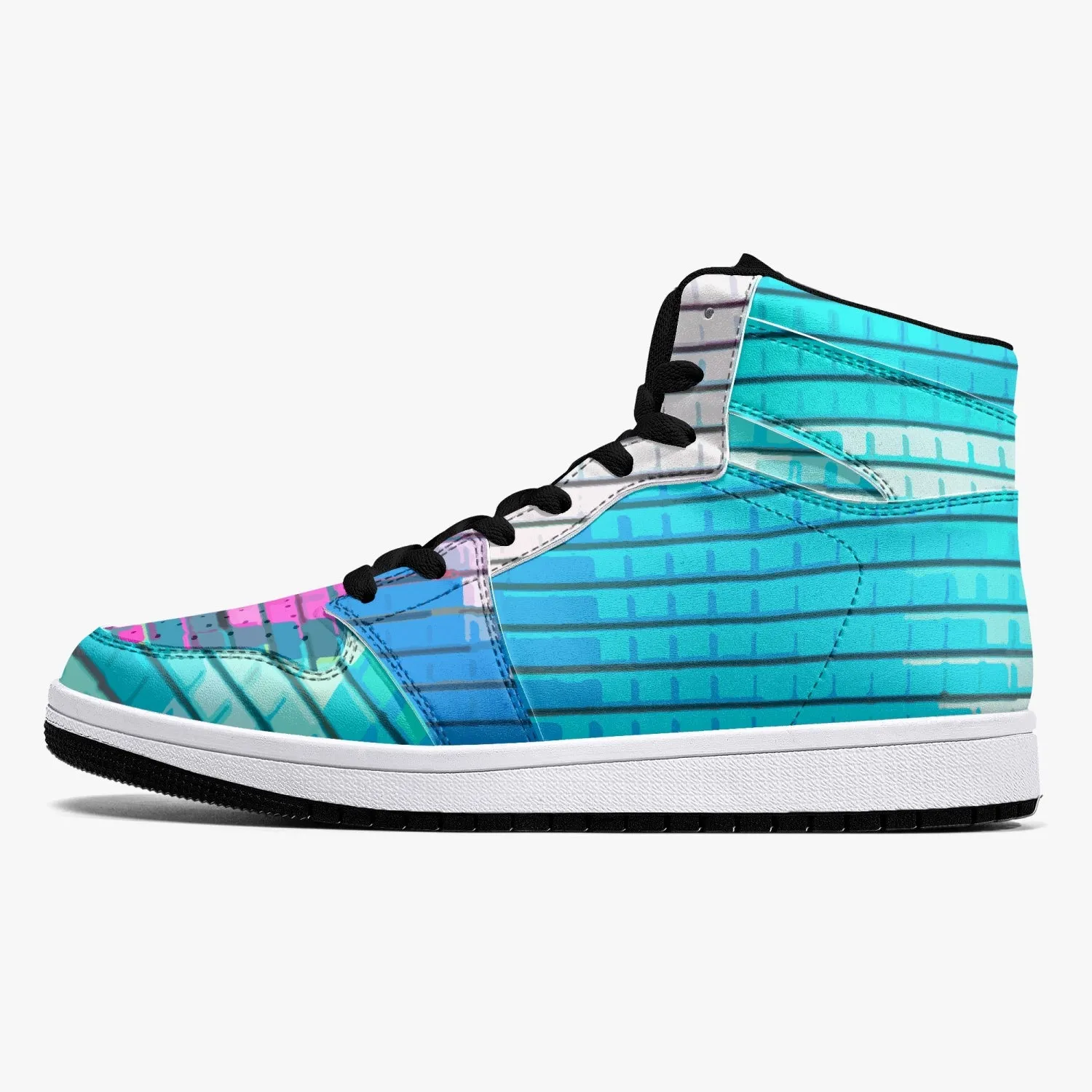 Almost Blue - Macr.in (High-Top Leather Sneakers)