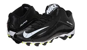 Alpha Shark 2 ThreeQuarter Football Cleat Black/Anthracite/White Size 10.5 M Us