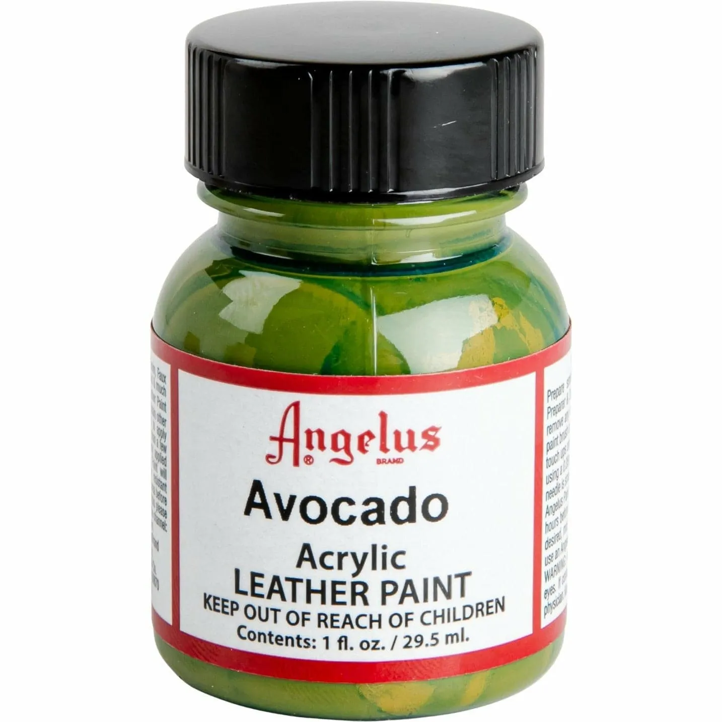 Angelus Acrylic Paint Avocado #170 29Ml Use On Leather, Vinyl Or Fabric