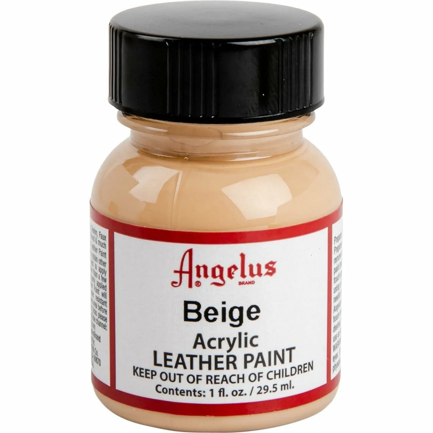 Angelus Acrylic Paint Beige #070 29Ml Use On Leather, Vinyl Or Fabric