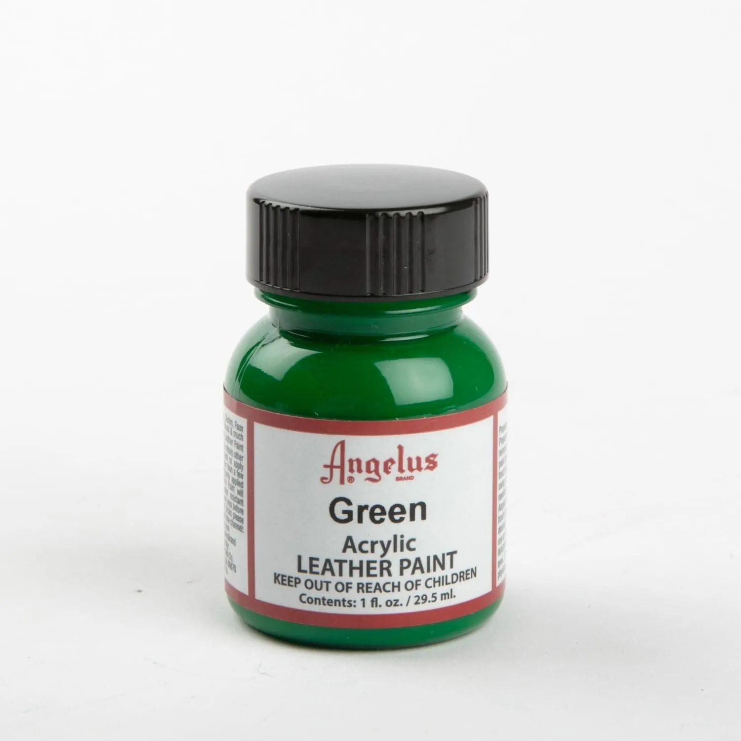 Angelus Acrylic Paint Green #050 29Ml Use On Leather, Vinyl Or Fabric