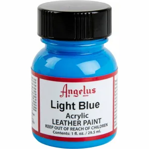 Angelus Acrylic Paint Light Blue #041 29Ml Use On Leather, Vinyl Or Fabric