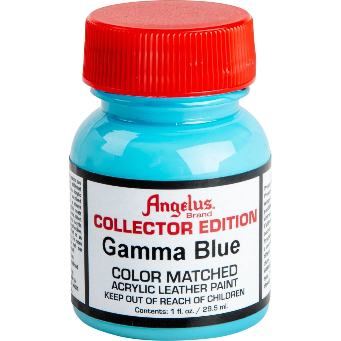 Angelus Collectors Edition Acrylic Paint 2 Gamma Blue 29Ml Use On Leather, Vinyl Or Fabric