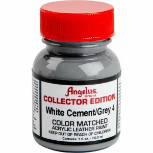 Angelus Collectors Edition Acrylic Paint 2 White Cement 4 29Ml For Leather, Vinyl, Fabric