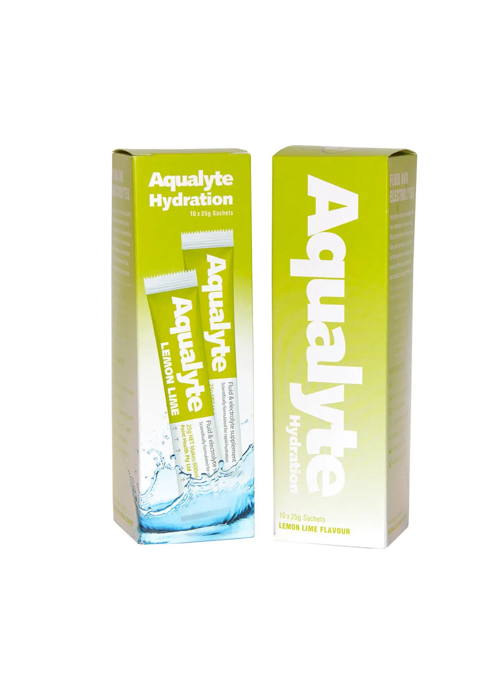 Aqualyte Sachets 10 Pack Lemon Lime 25g