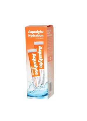 Aqualyte Sachets 10 Pack Orange 25g