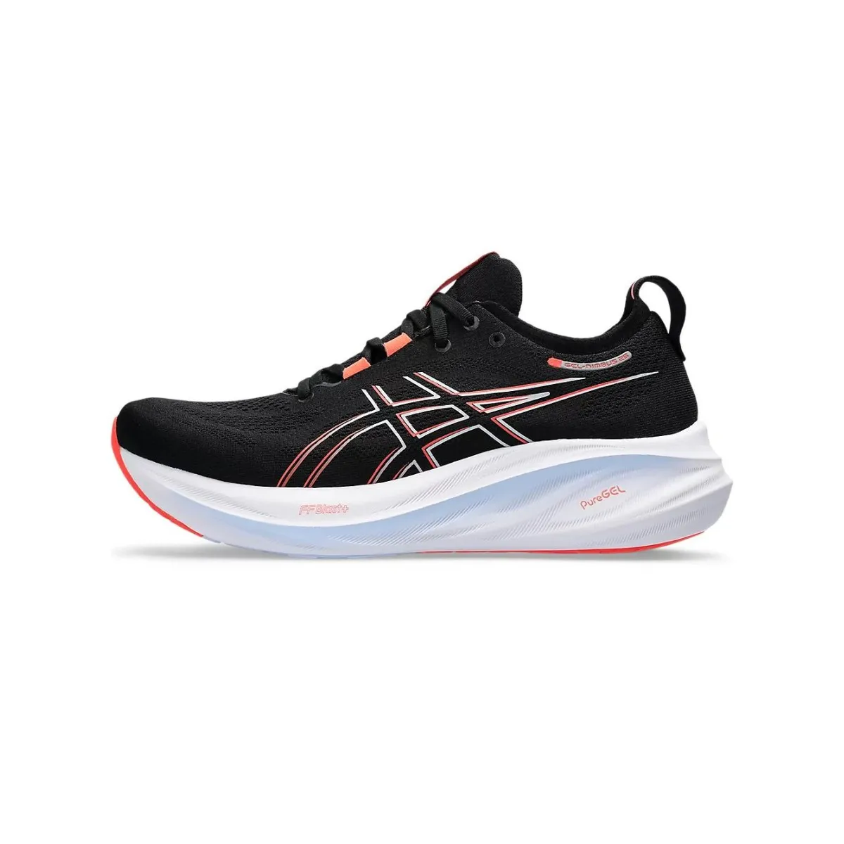 Asics Gel Nimbus 26 Black Red Shoes SS24