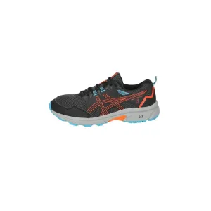 Asics Gelventure 8 Grade School Sport Shoes Fabric Black Colour For Kids