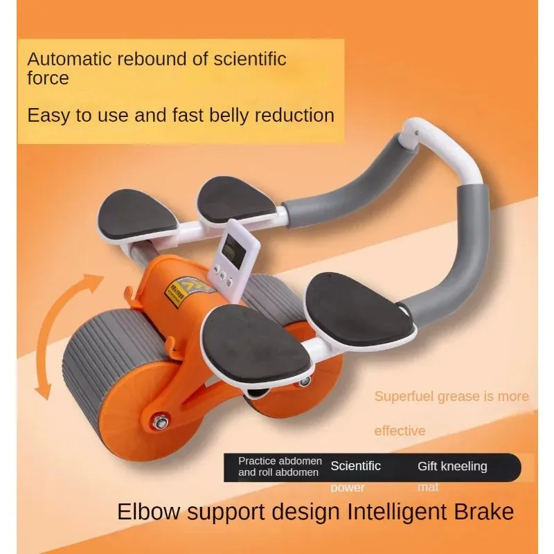 Auto Rebound Abs Wheel With Elbow Support