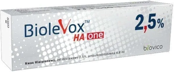 BIOLEVOX HA One hyaluronic acid 2.5% x 1 pre-filled syringe 4.8 ml