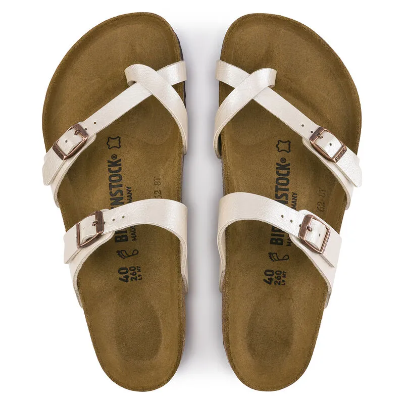 Birkenstock Mayari in Graceful Pearl White