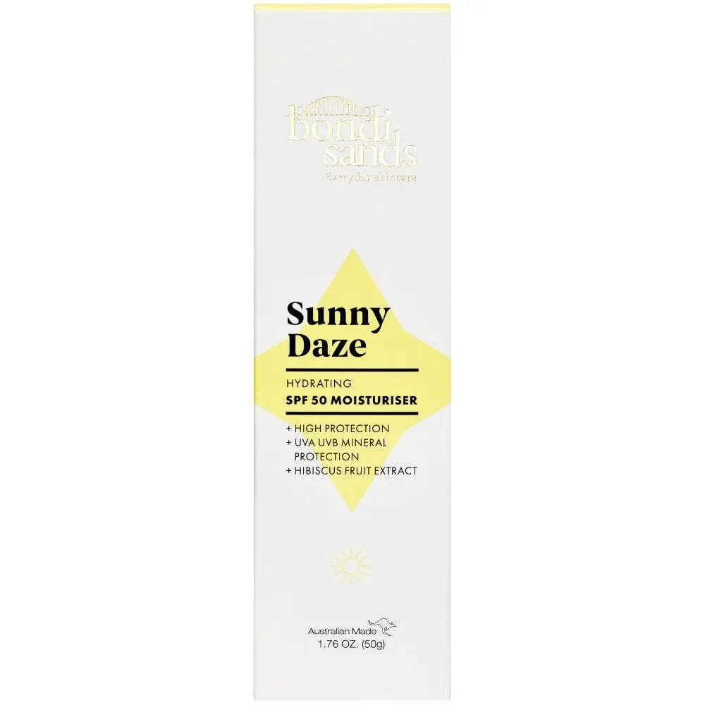 Bondi Sands Sunny Daze Hydrating Moisturiser SPF50 50g