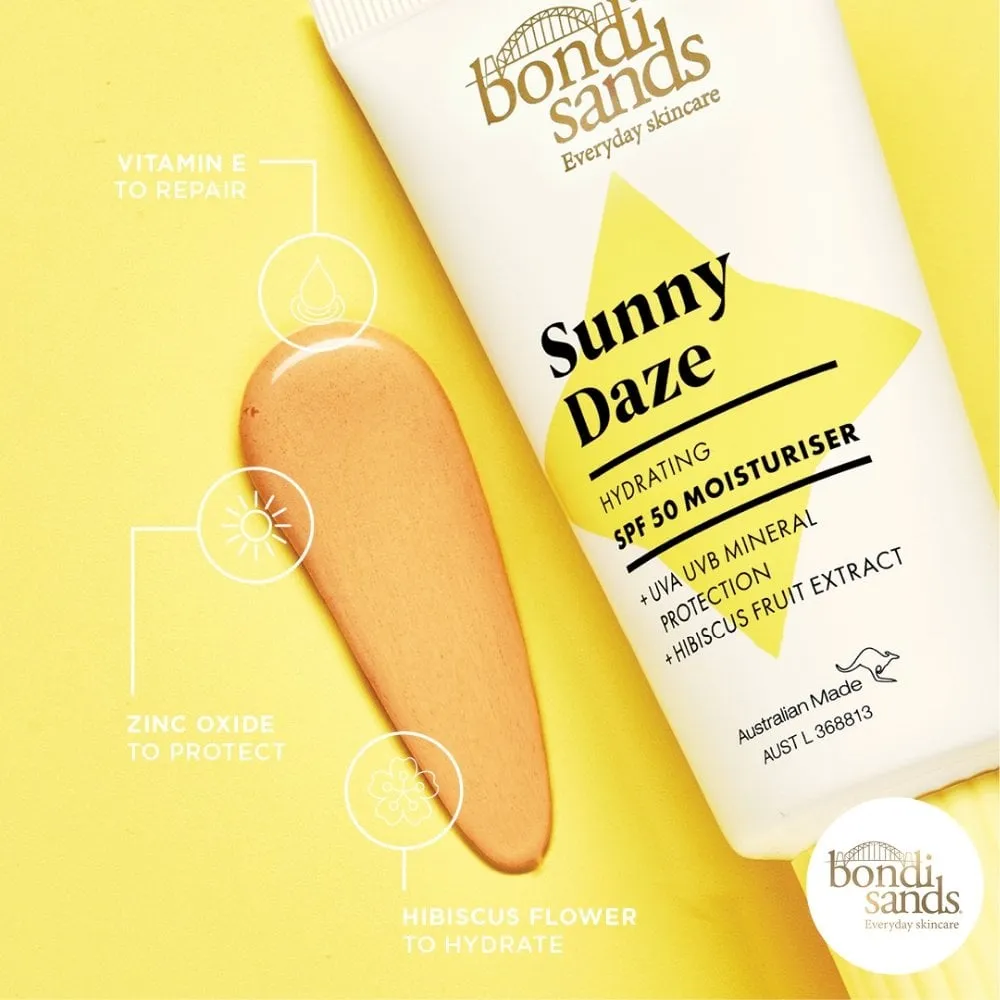 Bondi Sands Sunny Daze Hydrating Moisturiser SPF50 50g