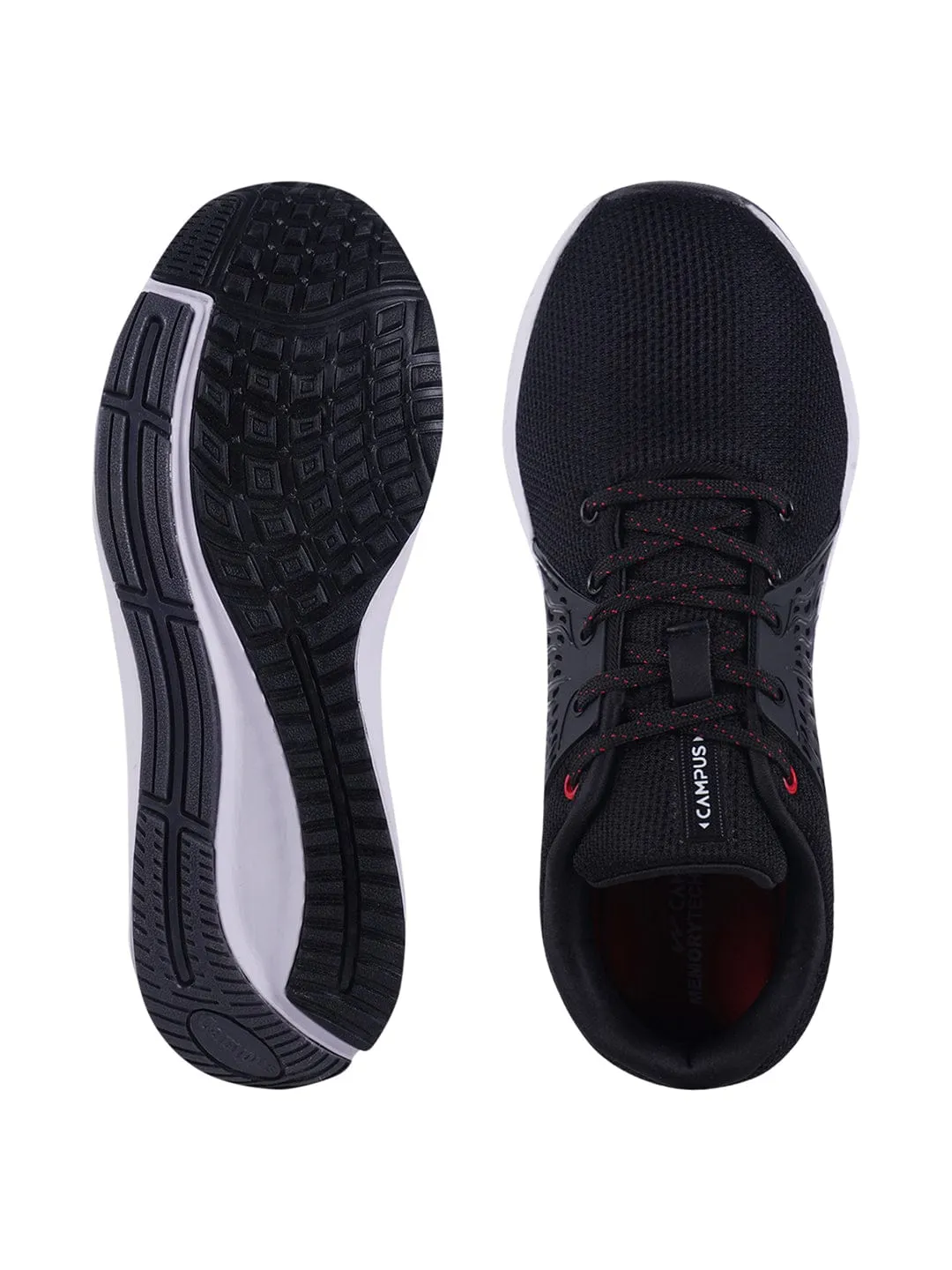 CAMP-INTENSE Black Men's Running Shoes