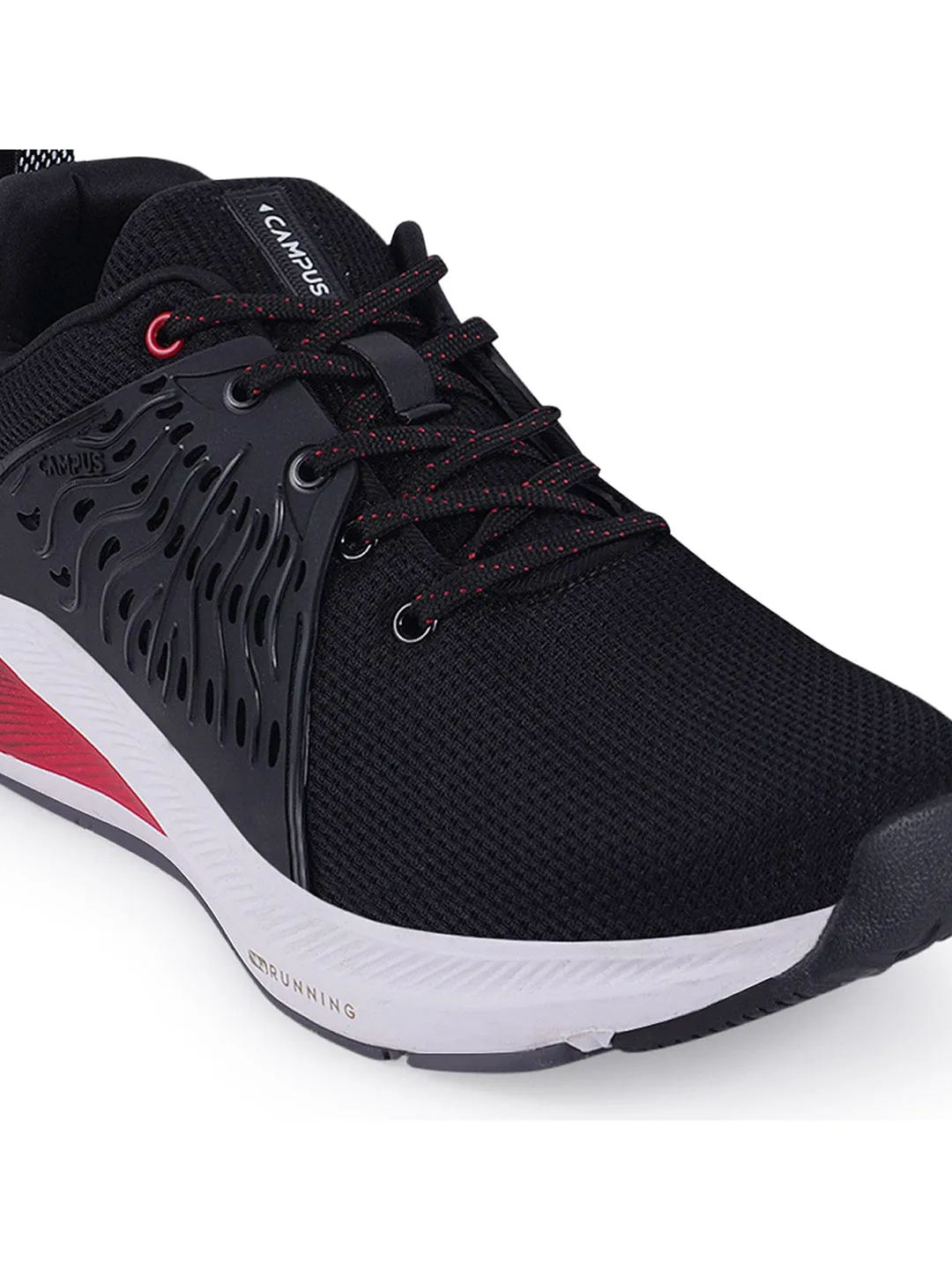 CAMP-INTENSE Black Men's Running Shoes