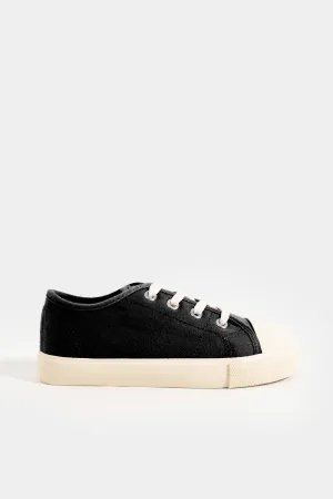 Canvas Low Cut Sneakers