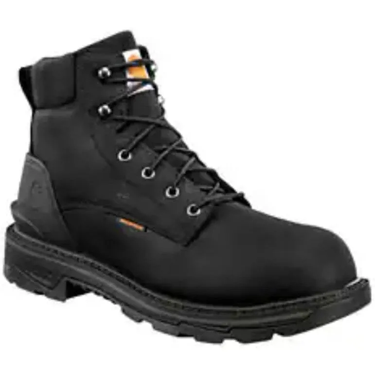 Carhartt Men's Ironwood 6" Alloy Toe WP Work Boot -Black- FT6501-M