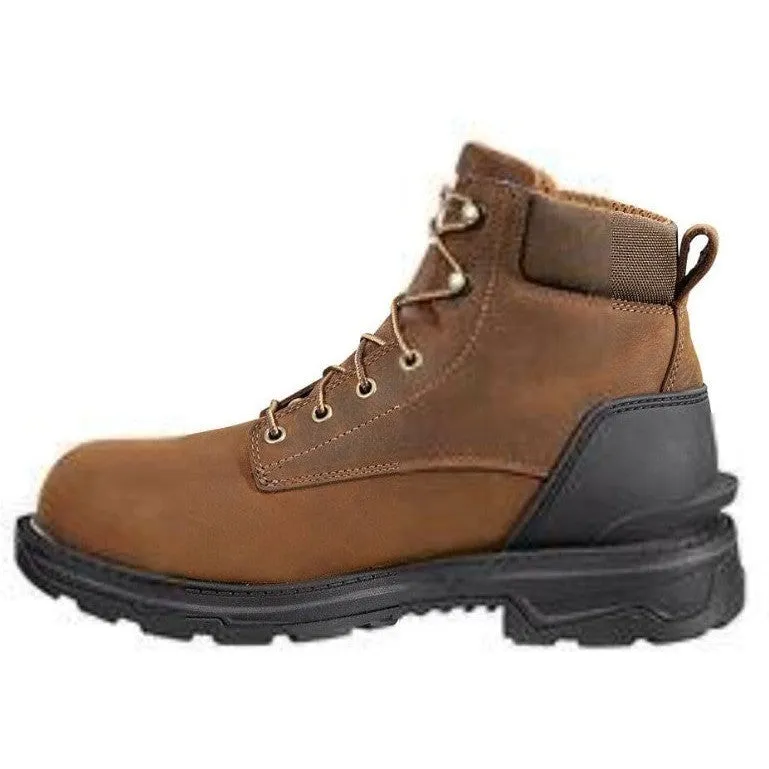 Carhartt Men's Ironwood 6" Alloy Toe WP Work Boot - Brown - FT6500-M