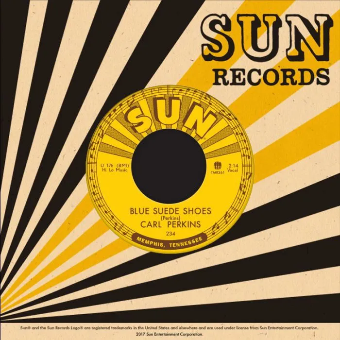 Carl Perkins - Blue Suede Shoes / Honey, Don't! (Single)