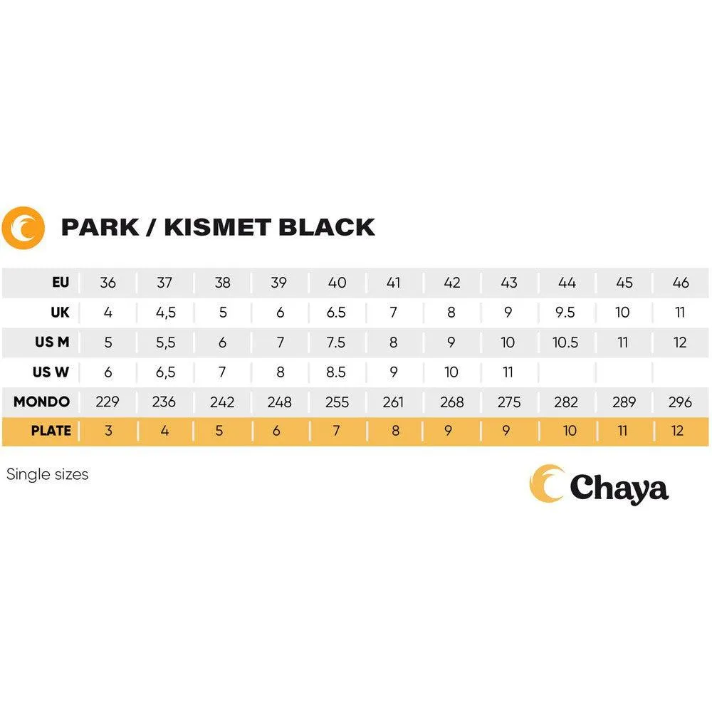 Chaya Park Kismet Barbiepatin Black Skate