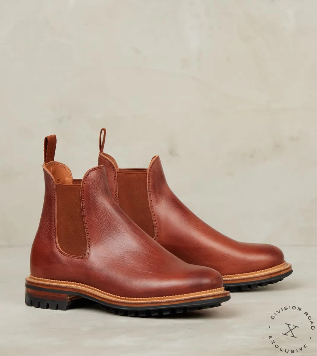 Chelsea Boot - 2030 - Commando - CF Stead Chestnut Phoenix