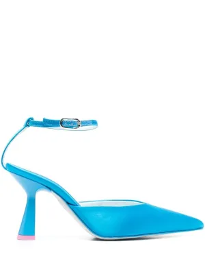 Chiara Ferragni With Heel Clear Blue