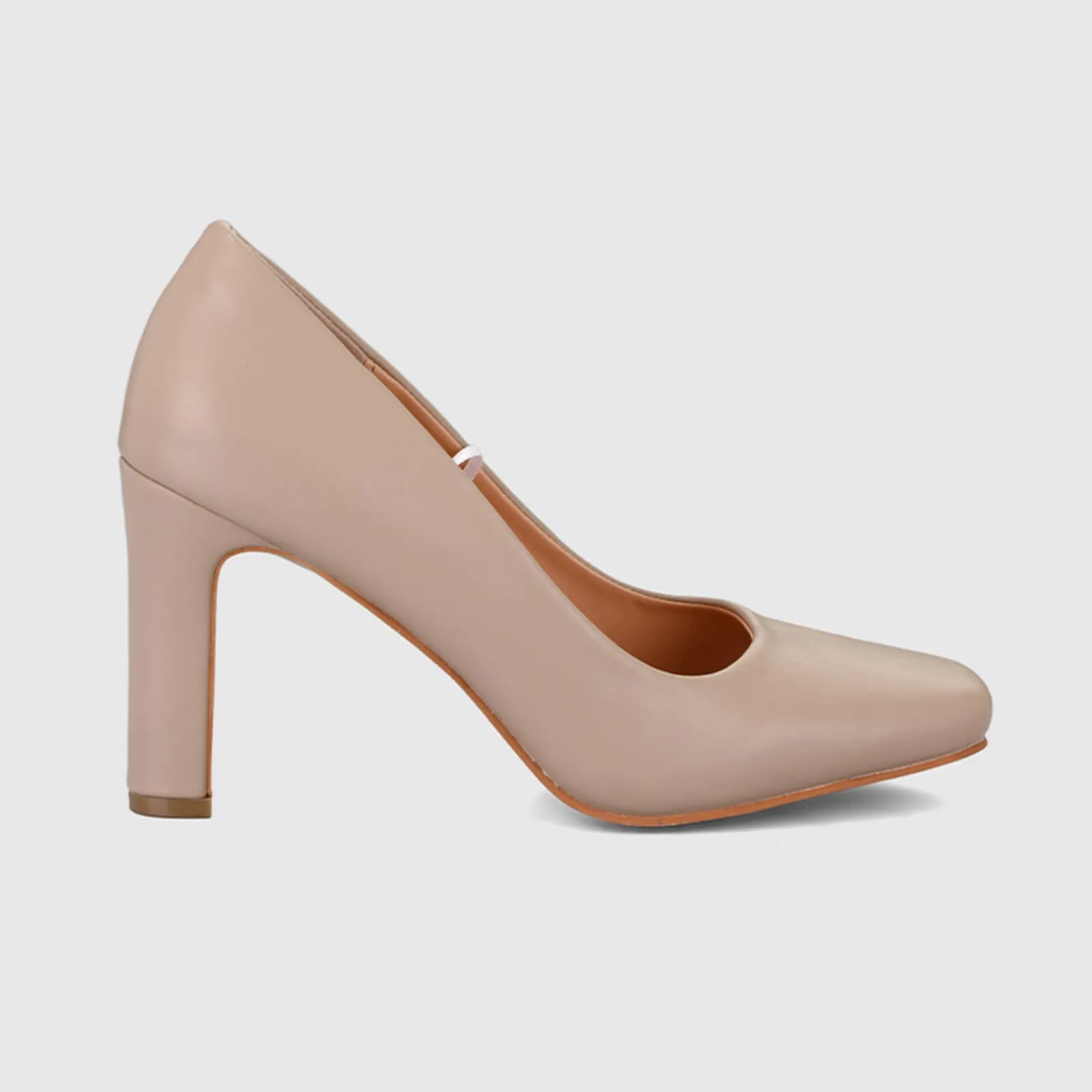 Chunky Block Heel Working Pumps