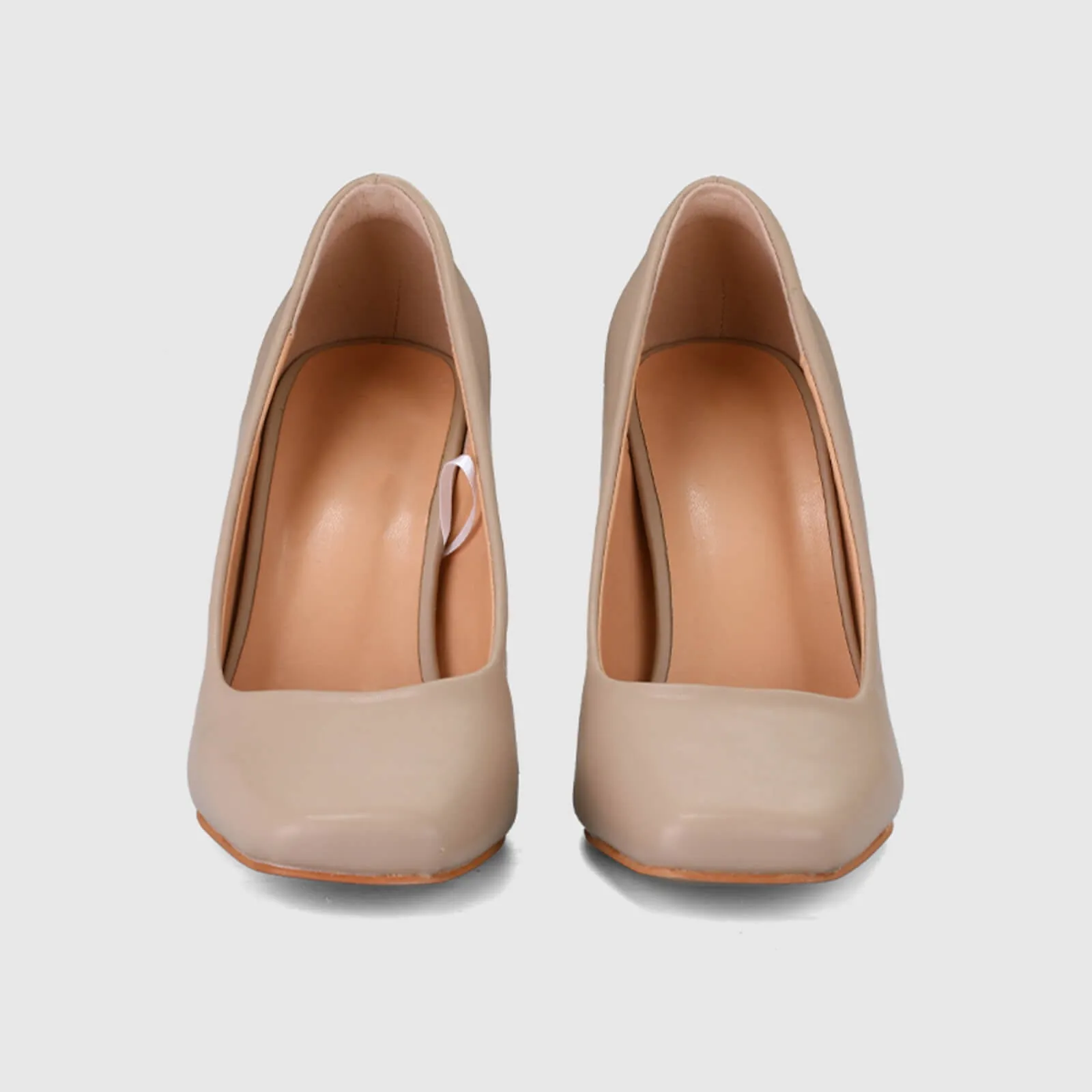 Chunky Block Heel Working Pumps