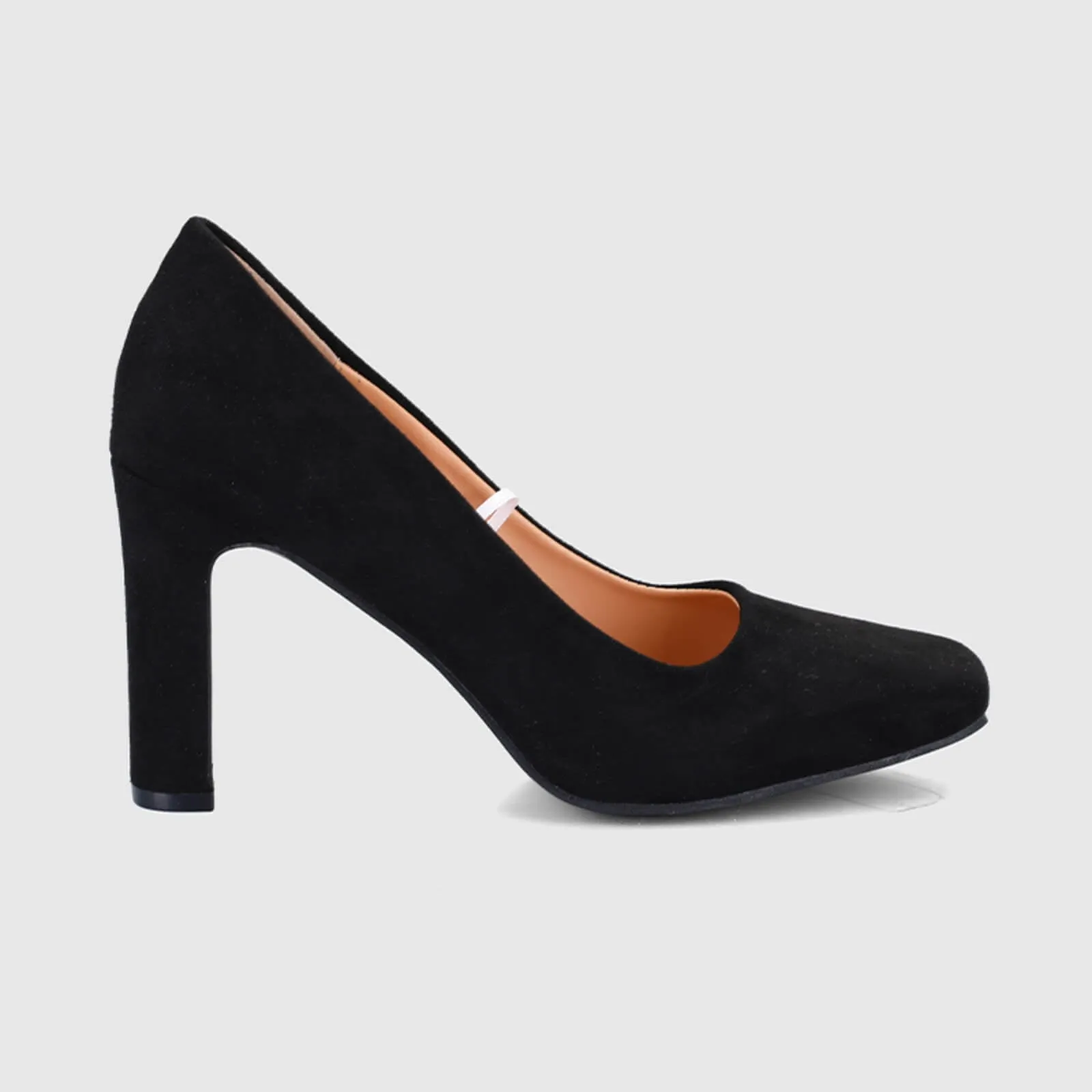 Chunky Block Heel Working Pumps