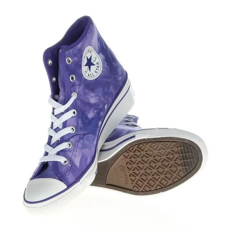 Converse Womens Chuck Taylor Side Shoes - Purple