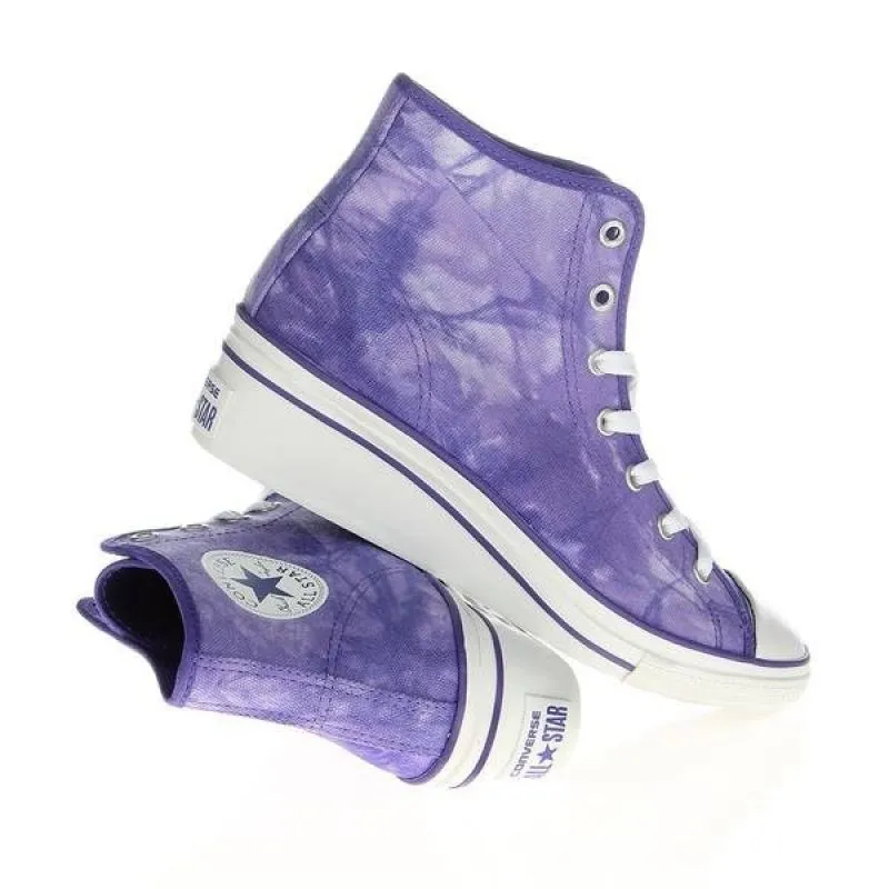 Converse Womens Chuck Taylor Side Shoes - Purple