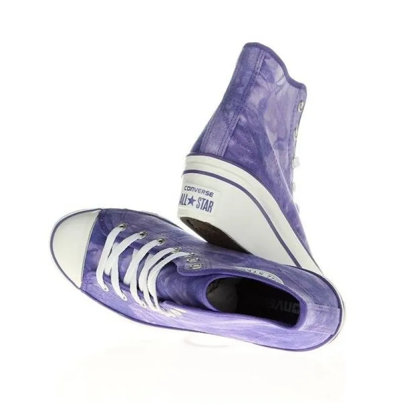 Converse Womens Chuck Taylor Side Shoes - Purple