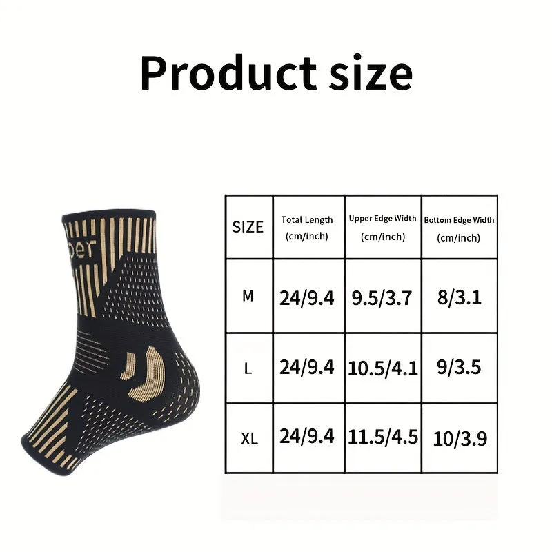 Copper Compression Foot Sleeves Fast Recovery  Pain Relief