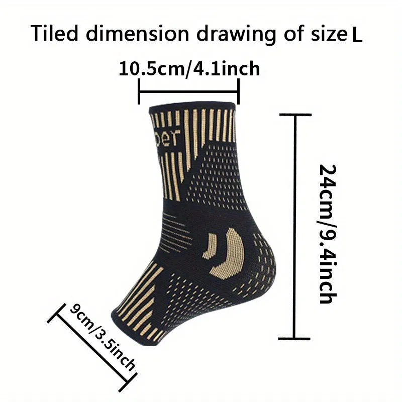 Copper Compression Foot Sleeves Fast Recovery  Pain Relief