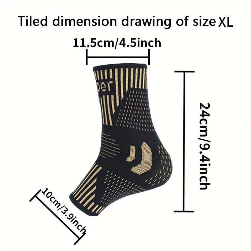 Copper Compression Foot Sleeves Fast Recovery  Pain Relief