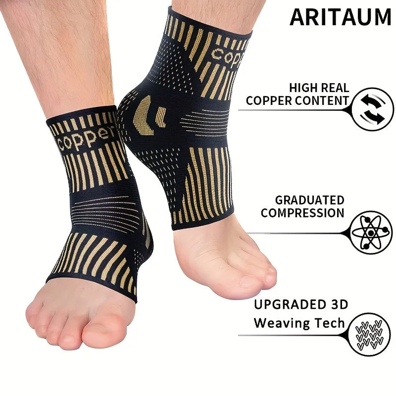 Copper Compression Foot Sleeves Fast Recovery  Pain Relief