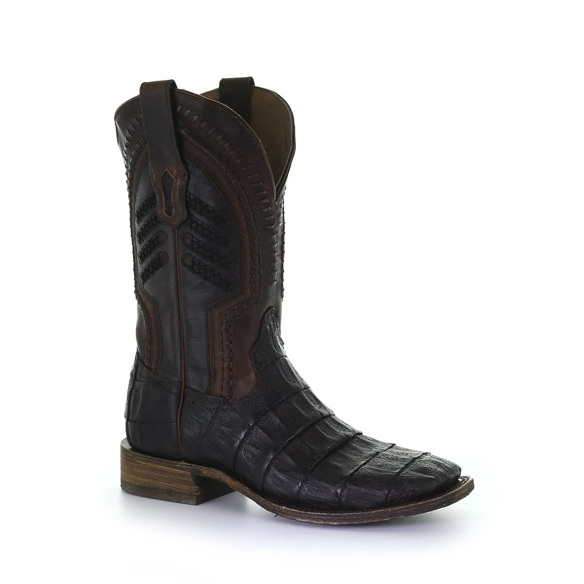 CORRAL MEN'S CAIMAN EMBROIDERED WESTERN BOOT - A3878