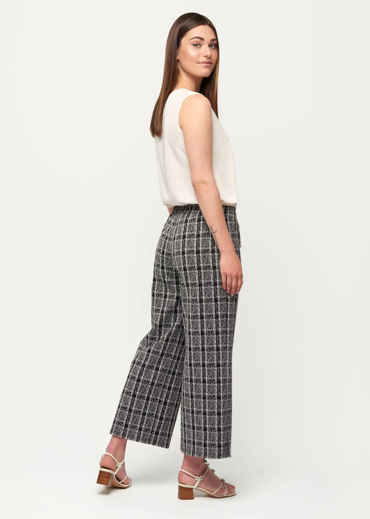 Crop Wide Leg Pant