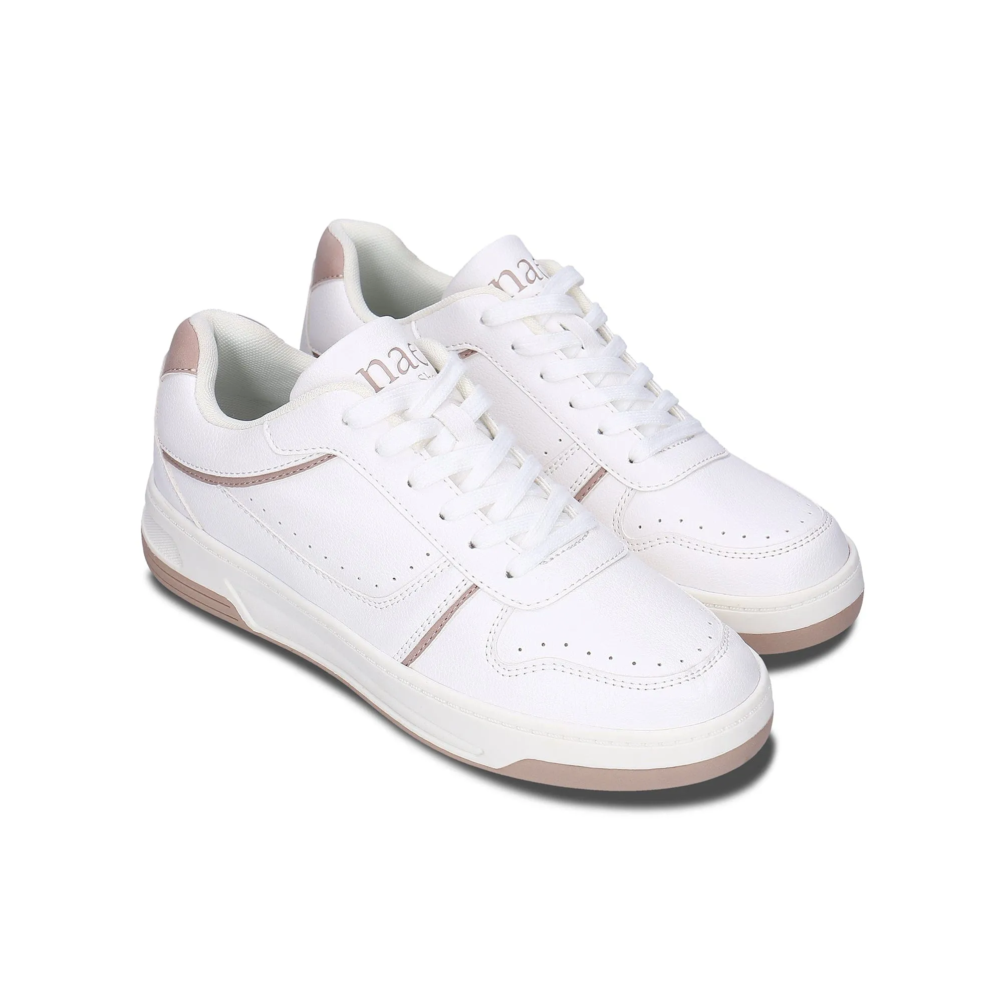 Dara Women's Recycled Vegan Basic Sport Sneakers | White