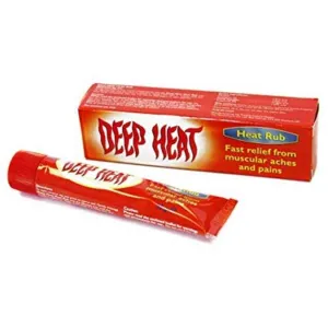 Deep Heat Heat Rub Cream Medium, 67g (N)